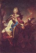 Hyacinthe Rigaud Portrait of Friedrich August II of Saxony France oil painting artist